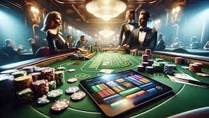 Antarmuka permainan Ikan Jackpot di aplikasi mobile livebet dengan dealer langsung